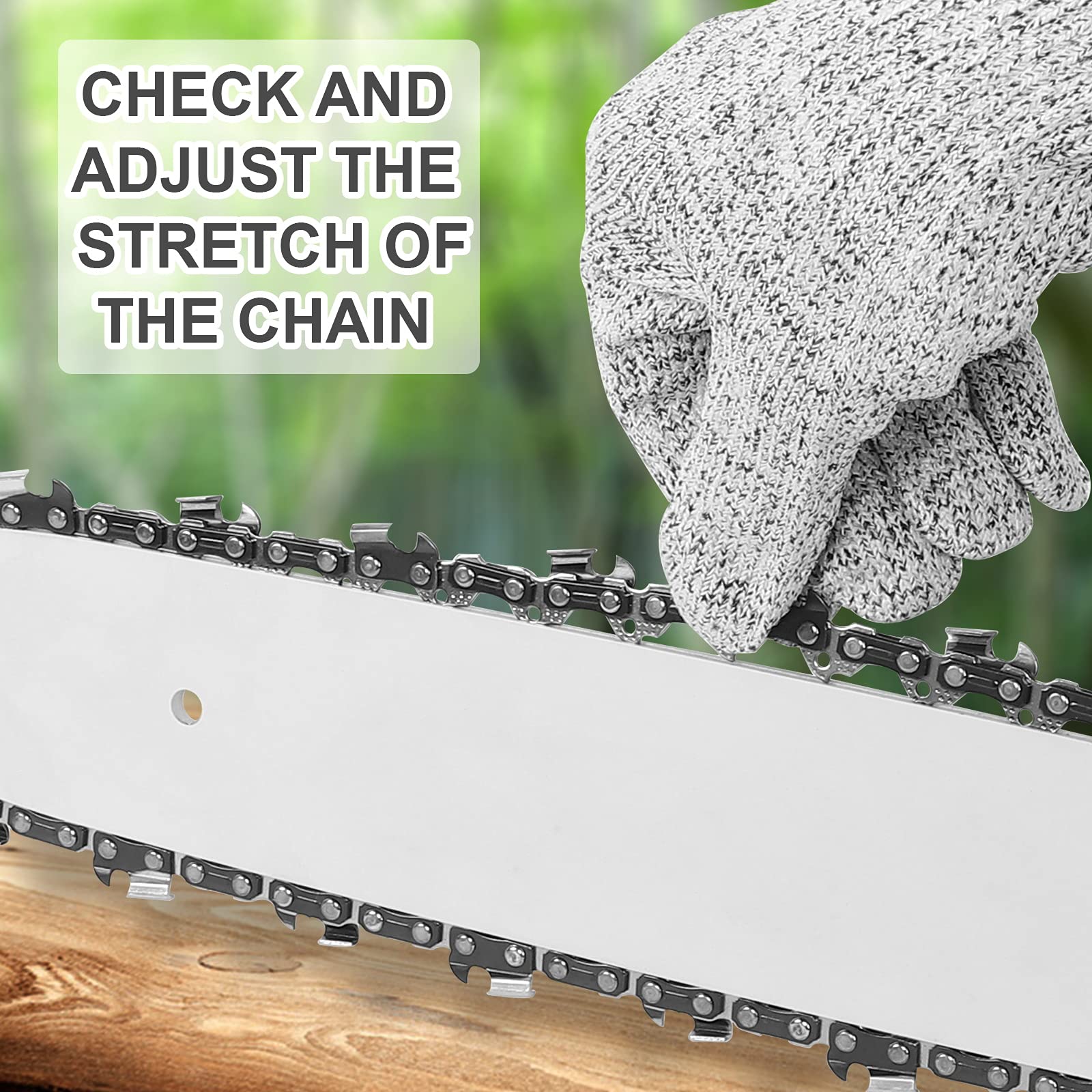 Amazon.com : Loggers Art Gens 2 Pack 14 Inch Chainsaw Chains 3/8